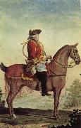 Louis Carrogis Carmontelle Louis-Philippe, duke of Orleans, in the hunt suit china oil painting artist